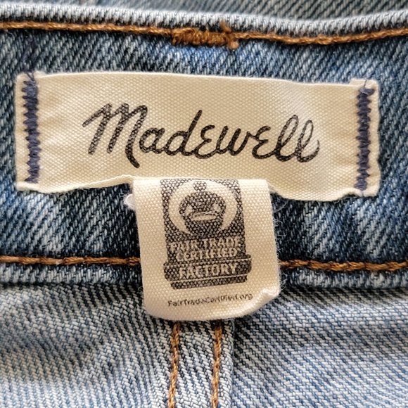 Madewell The Perfect Jean Short Distressed Denim Shorts - Picture 14 of 16